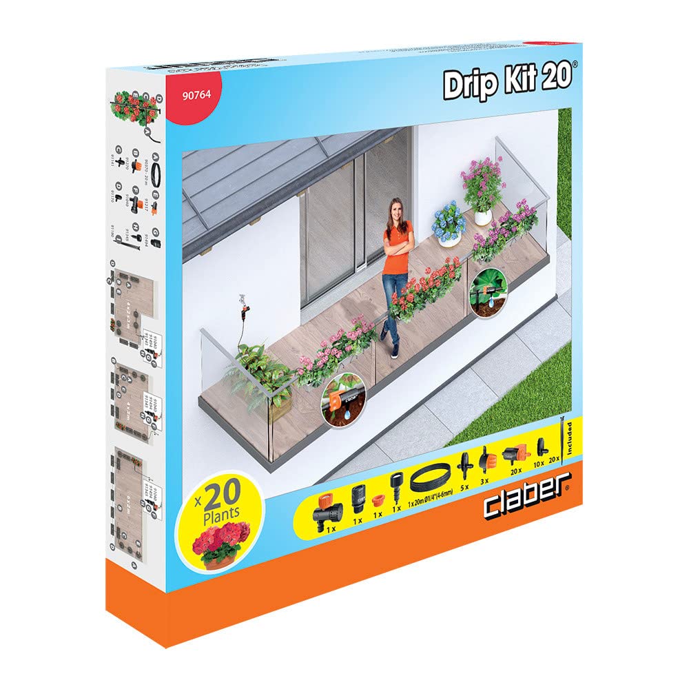 claber-90764-rainjet-drip-starter-kit-tropfbew-sserung-20-pflanzen image 5