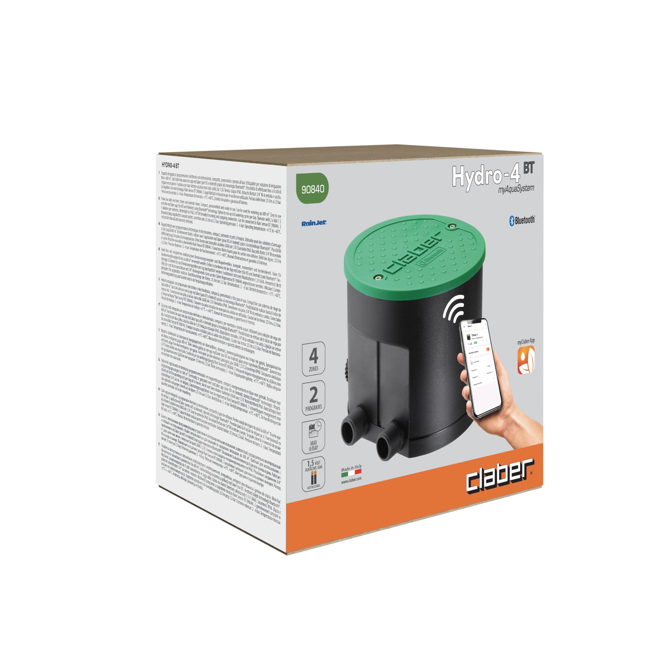 claber-hydro-4-bt-verteilergeh-use-mit-bluetooth-programmierger-t-4-wege-bew-sse image 2