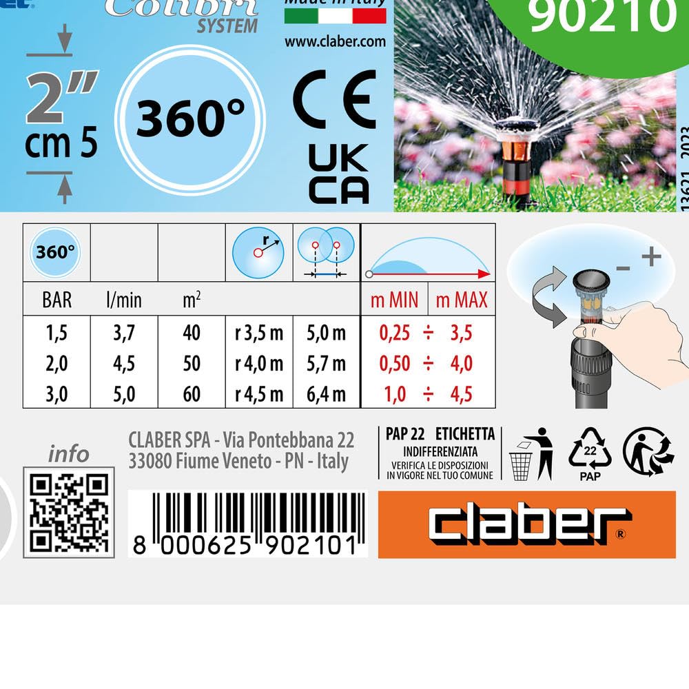 claber-colibr-starter-set-versenkte-mikro-sprinkleranlage-bis-50-m image 3