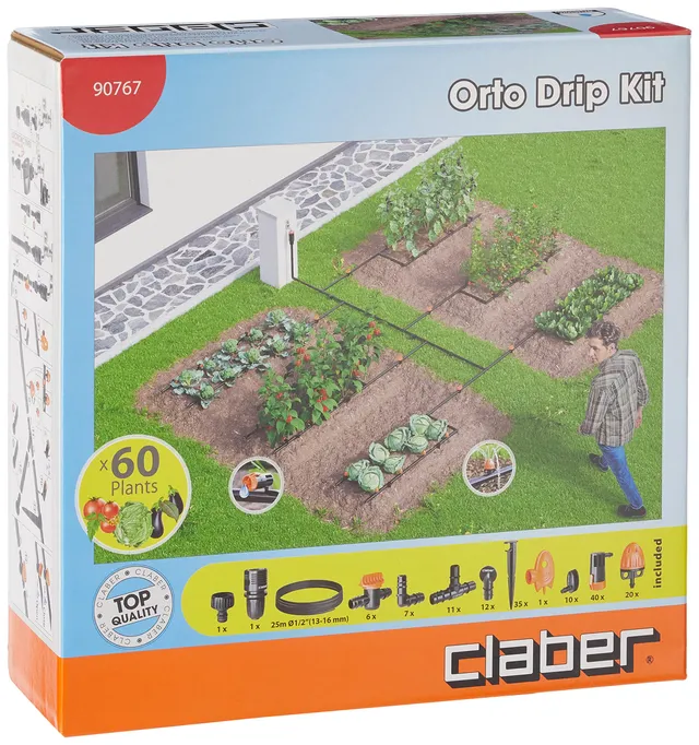 claber-orto-drip-kit-tropfbew-sserung-f-r-bis-zu-60-pflanzen image 1