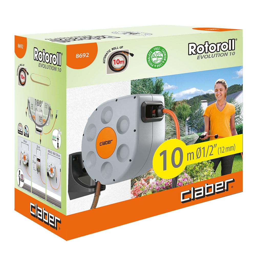 claber-rotoroll-evolution-automatische-schlauchtrommel-10-m-wand image 2