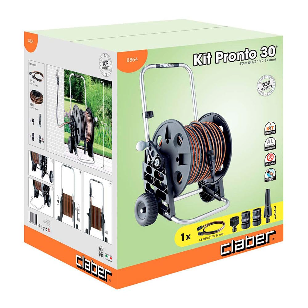 claber-kit-pronto-30-genius-schlauchwagen-mit-30-m-schlauch image 3