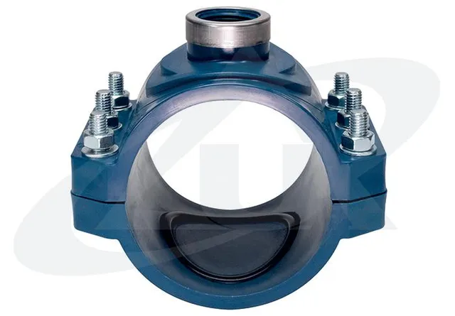 unidelta-1031-lablu-anbohrschelle-mit-verst-rkungsring image 1