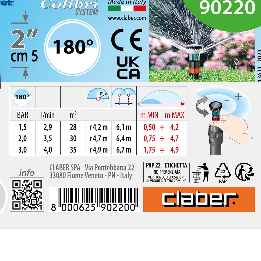 claber-colibr-starter-set-versenkte-mikro-sprinkleranlage-bis-50-m image 4