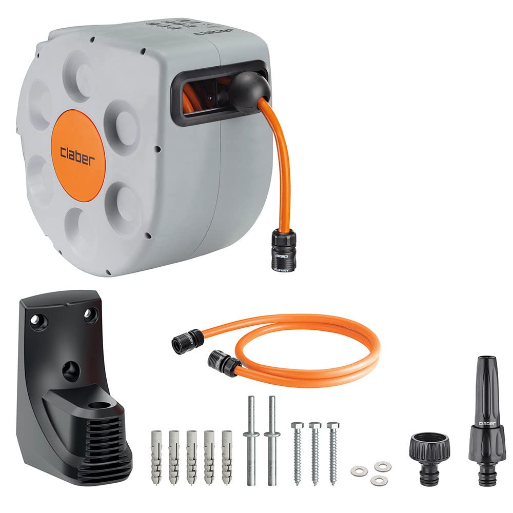 claber-rotoroll-evolution-automatische-schlauchtrommel-20-m-wandmontiert-mit-slo image 2