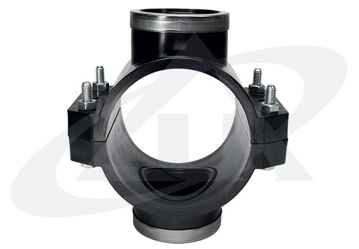 unidelta-1027-anbohrschelle-doppelt-mit-verst-rkungsring image 1