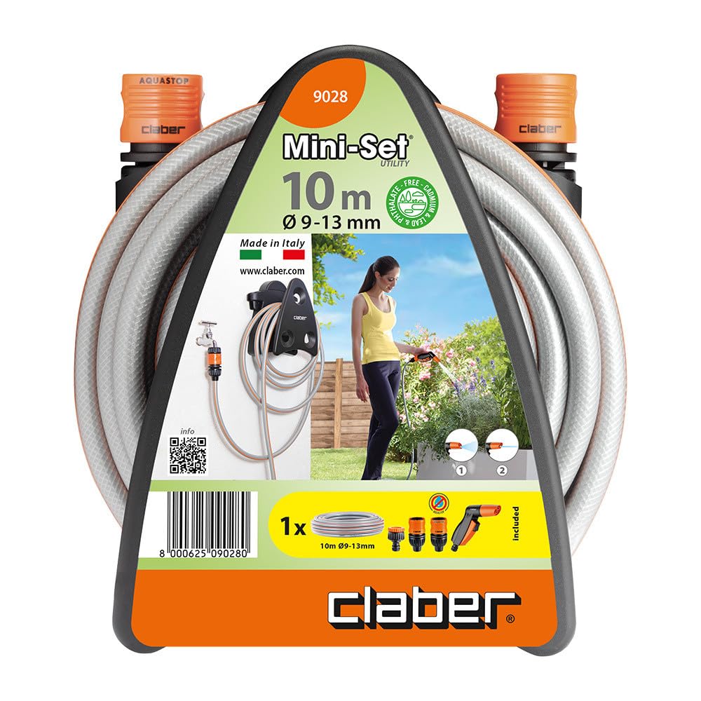 claber-mini-set-utility-schlauchbox-10-m-mit-spritzpistole image 2