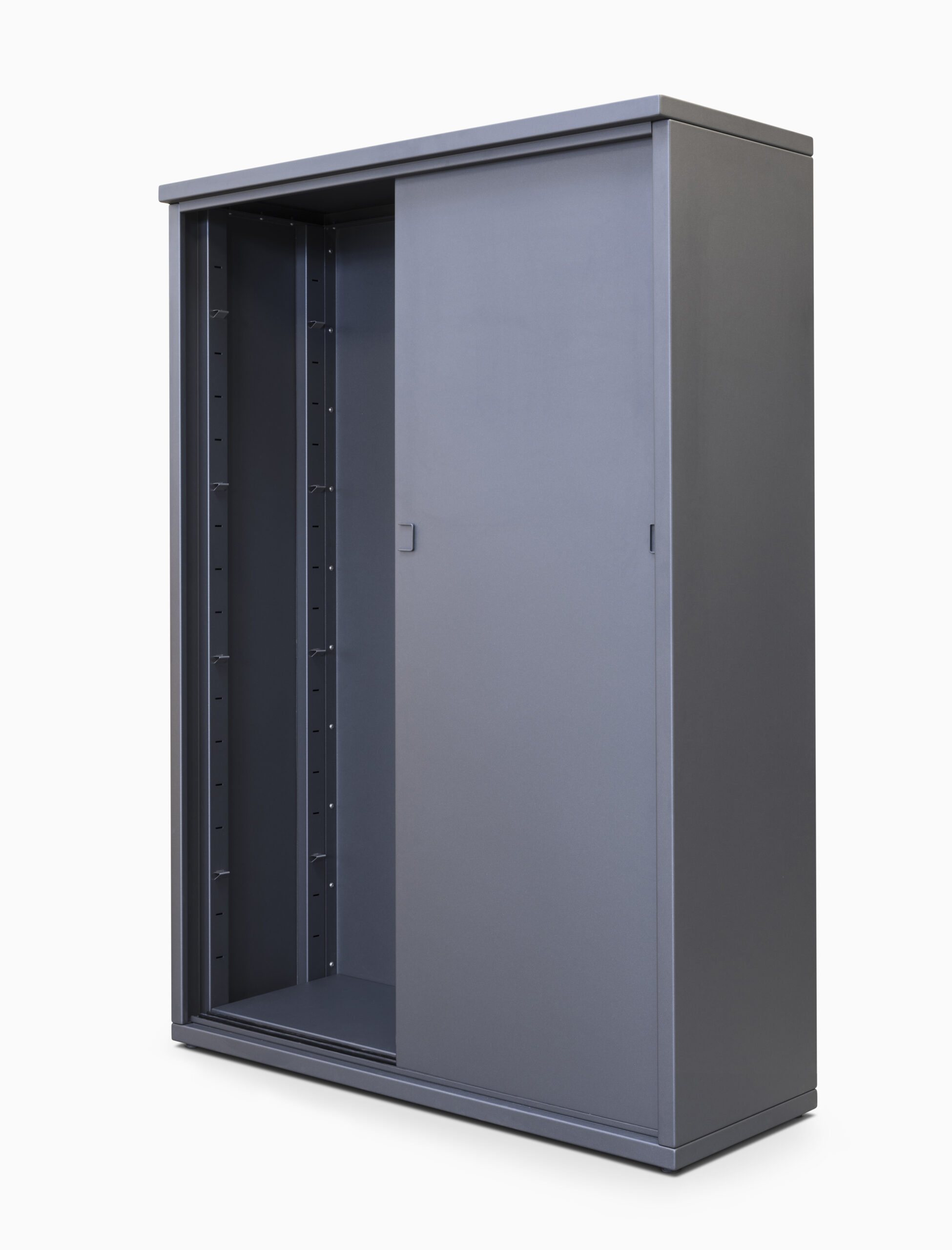 gartensilber-outdoorschrank-mit-schiebet-ren-aus-aluminium-wetterfest image 7