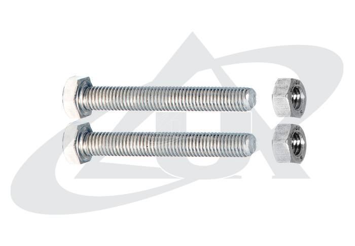 unidelta-1099-satz-mit-2-edelstahl-schrauben-und-muttern-a4-f-r-b-gelschelle image 1