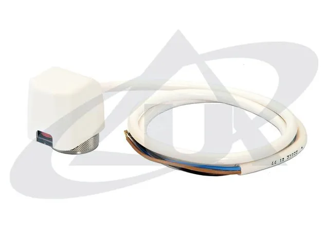 unidelta-60010305-thermoelektrischer-stellantrieb-230v-mit-hilfskontakt image 1
