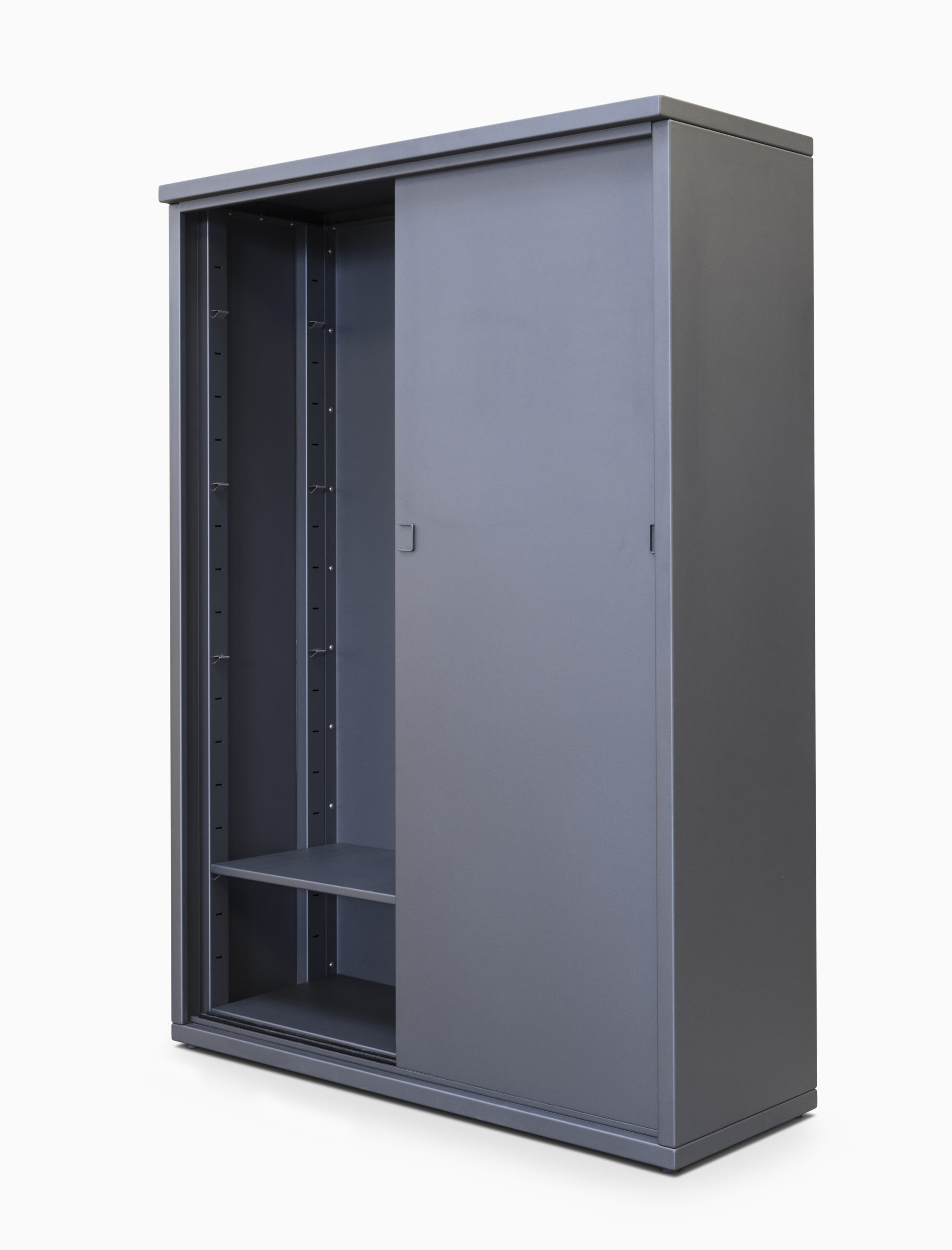 gartensilber-outdoorschrank-mit-schiebet-ren-aus-aluminium-wetterfest image 6