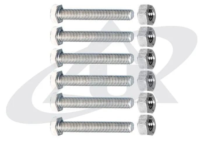 unidelta-1099-kit-6x-schrauben-6x-muttern-edelstahl-a4-f-r-anbohrschelle image 1