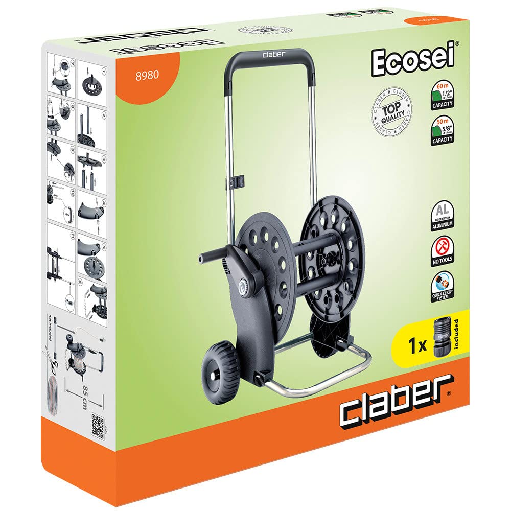 claber-ecosei-schlauchwagen-aluminium-f-r-1-2-und-5-8-schl-uche image 3