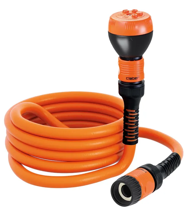 claber-twiddy-dehnbarer-gartenschlauch-15-m-mit-spr-hpistole image 1