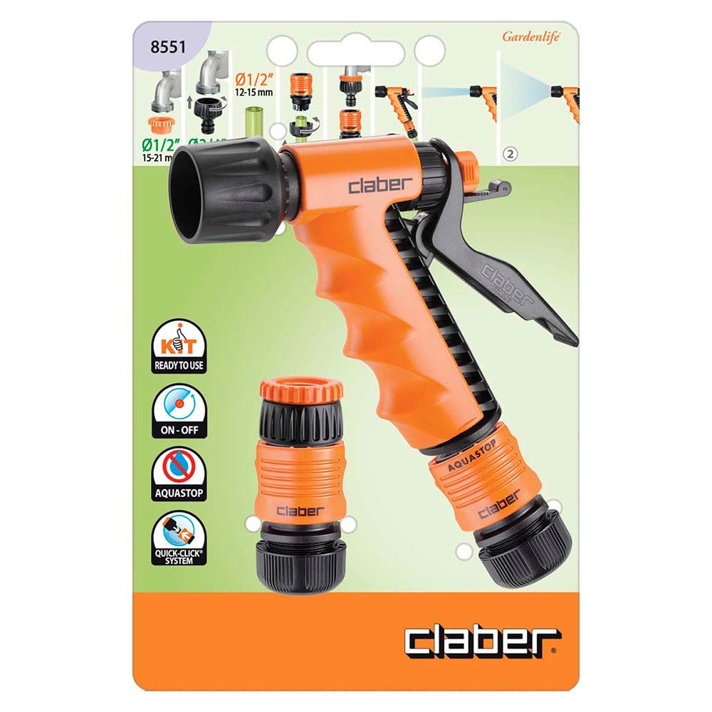 claber-starter-set-1-2-mit-kupplungen-und-spritz-pistole image 2