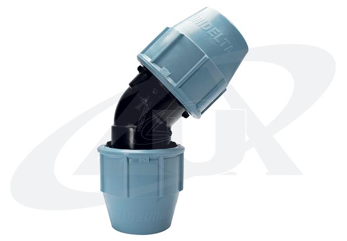 unidelta-1018-bogen-45-klemmverschraubung-fitting image 1
